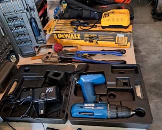 DRILLS, EXTENSION CORDS, WIRE /LOCK CUTTERS