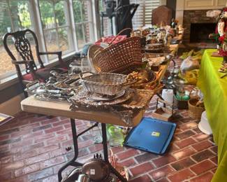 Table full of accessories
