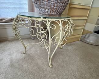 John Salterini 50s/60s wrought iron Twisted Peacock patio furniture