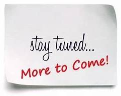 stay tuned more to come