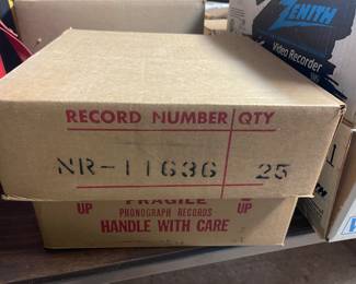 Box of records
