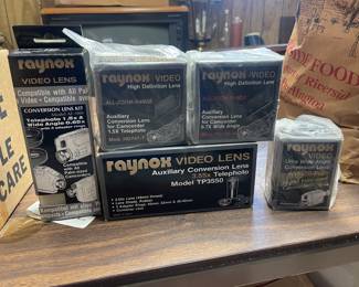 Vintage Raynox Video Lenses