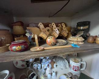 Wooden Czech items