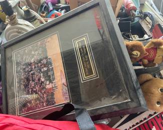 Michael Jordan framed Print