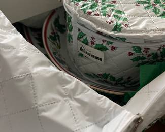 Christmas themed dinnerware set