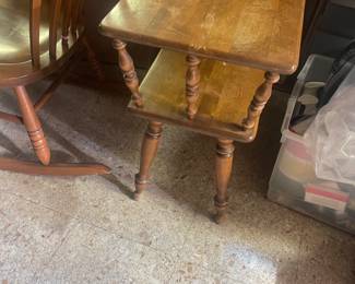 Side table, pair available