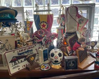 Soccer Sports memorabilia/Trophies