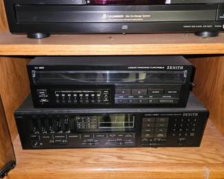 Turntable and Stereo Receiver