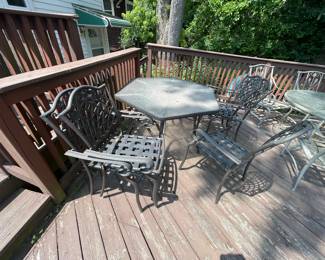 Outdoor patio set