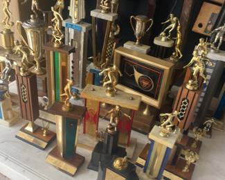 Vintage Soccer Trophys