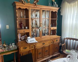 Wood China Cabinet