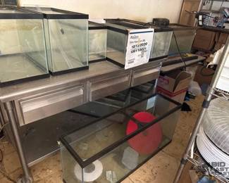 3014 9 Fish Tanks