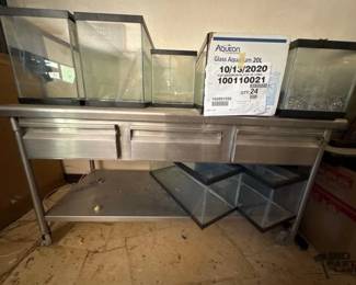 3012 Metal Commercial Rolling Table
