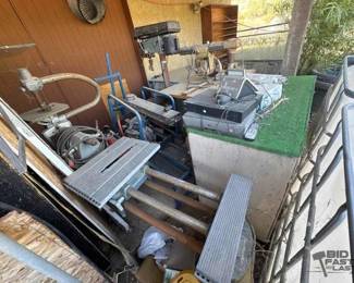 5006 Delta Drill Press, Craftsman Table Saw, Craftsman Radial Saw, Magna Engineering Corporation...