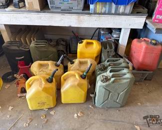 1502 Gas Cans, Fire Extinguishers, Speakers Transmission
