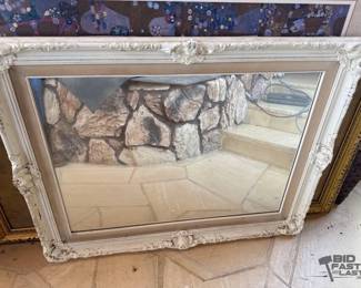 3252 2 Framed Artworks and 1 Framed Mirror