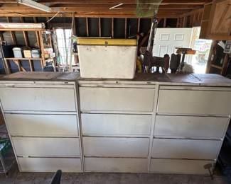 2030 3 Global Metal Filing Cabinets and Cooler