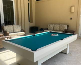 Outdoor Billiards Pool Table