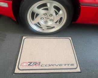 1990 ZR-1 Corvette, "King of the Hill", 12,000 miles; Red on Red, Lotus engine, 4-speed manual transmission, new battery; JBL speakers; glass top; power windows and brakes. Original owner.