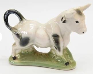 MidMod Porcelain Bull