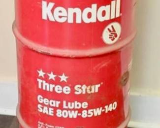 Kendall Oil Barrel