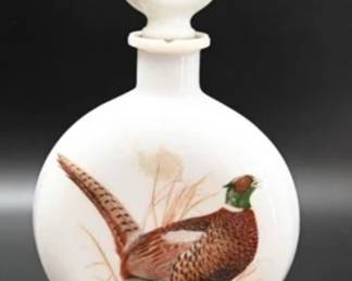 Milk Glass Decanter
