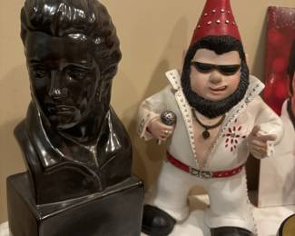 Elvis bust, Elvis garden gnome