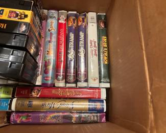 VHS tapes