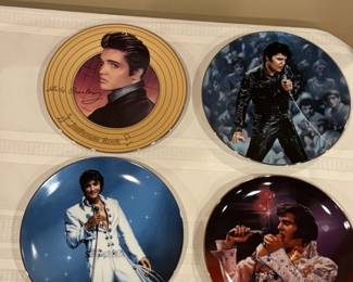 Elvis decorative plates