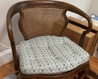 Wood and Cane Chair (pair)