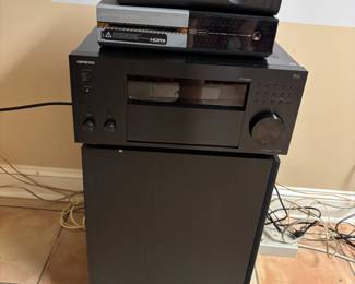 Onkyo Reciever, X-Box Consoles, X-Box Call of Duty