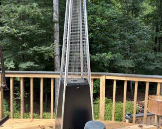 Pyramid propane patio heater