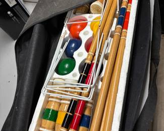 Croquet set