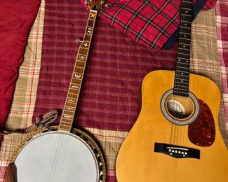 Banjo and Acoustic guitar