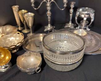 Silver Plate Lot