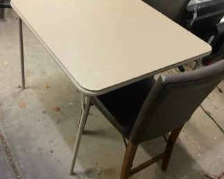 Portable Card Table And Very Cool Chairs