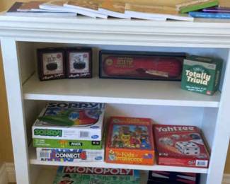 Bookshelf And Games