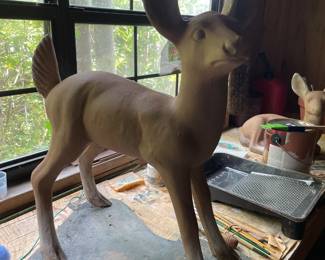 Stone deer