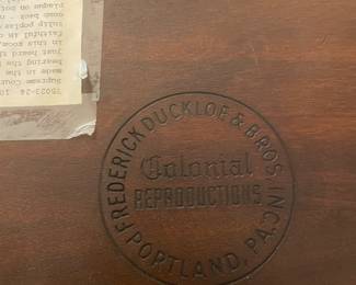 Two (2) Frederick Duckloe Bicentennial combback Windsor chairs