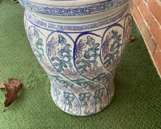 Ceramic garden seat