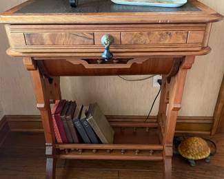 Antique Eastlake sewing table