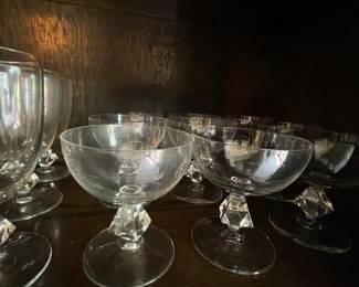 American Aquarius (Bryce/Lennox) crystal desert/cocktail. ca.1950