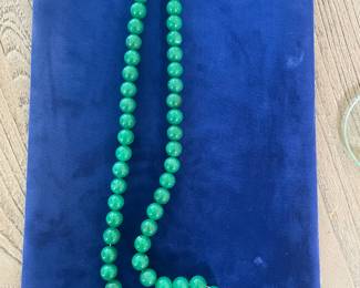 Jade beads