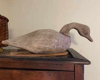 Antique, primitive, hand carved