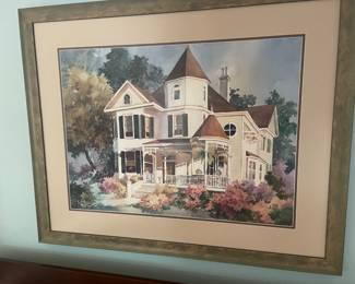 Shirley Bryan watercolor. LOCAL ARTIST