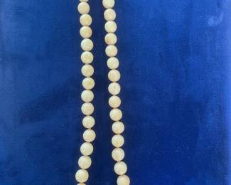 Angel skin coral beads