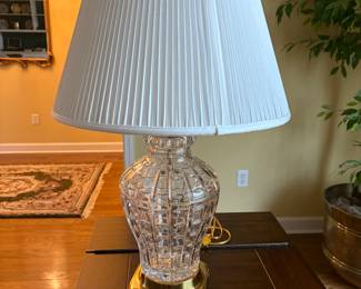 Heavy Hollywood Regency Style Lamp