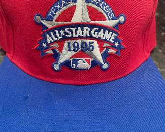 VTG NEW ERA Texas Rangers 5950 PRO MODEL ALL STAR GAME 1995 FITTED HAT 7