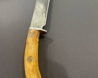 U.S. Vintage (1960's) Geronimo Custom Knives HandMade 9.75'' Hunter. 5.5'' blade