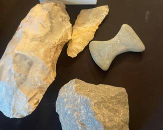 One of American artifacts, arrowheads